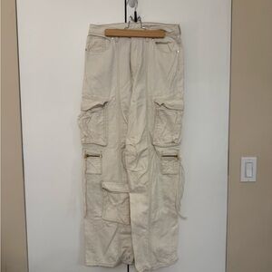 Divided Women's Cream Cargo Pants